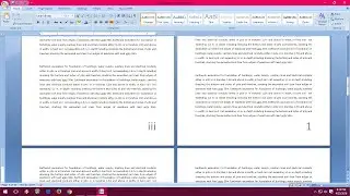 How to Insert Roman, Arabic & English Page Numbers in Same Word Document (Easy Steps)