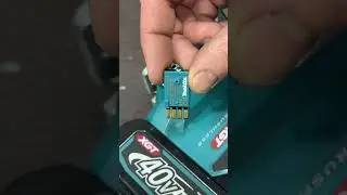 Аккумуляторный рубанок Makita 40V с функцией автоматического подключения с пылесосом по Bluetooth 😎👍