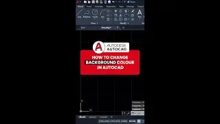 How to change your Background Colour in AutoCAD 