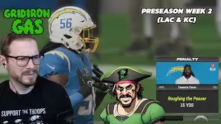 Preseason Week 2 (Chargers and Chiefs) | Gridiron Gas Madden 24