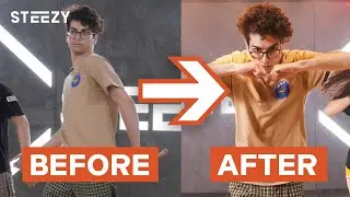 Noah Grossman (from SMOSH) Learns His First Dance Routine! | STEEZY.CO