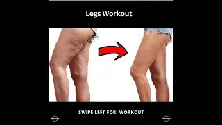 Legs Workout exercise at Home 