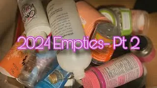 2024 Empties- Pt. 2 #bathandbodyworks #makeup #empties #productempties