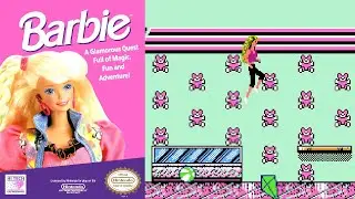 BARBIE CONTRE LES TRUITES ! Barbie (Nintendo NES - 1991)