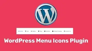WordPress Menu Icons Plugin - How To Add Icons To WordPress Menus.