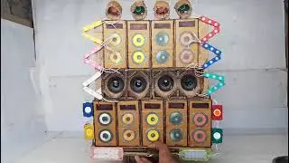 Diy Mini Wedding Dj Road Lights Gadi Wala Dj | Mini Dj Truck Decoration Light Gauri Ganesh Pooja Dj