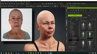 Granny Scan to Character Creator 4 - Headshot 2.0 Time-lapse