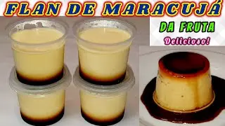 FLAN DE MARACUJÁ DA FRUTA LUCRE R$ 1.260,00 | SUPER AERADO E DELICIOSO | Canal Sabor & Arte