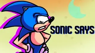 Friday Night Funkin - Sonic Says [No Good] - FNF MODS [HARD]