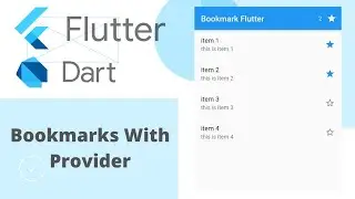Flutter Add Bookmarks To List Using Provider 2020 ||  Flutter  In Nepali #flutter #nepal