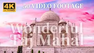 Indian Video Footage - Taj Mahal Video Footage | CC Full-HD Creative Commons Download