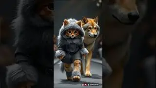 🐾Animal Catwalk Show  - Animal Fashion Show #shorts