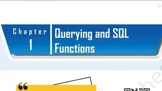 Chapter 1 Class 12 IP Querying and SQL Functions/ Math/String/Date and Time Functions NCERT Book