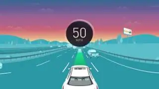 Adaptive Cruise Control - Move your mouse or your head for a full 360 view.