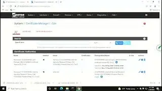 pfSense - Importing an SSL Certificate
