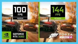 Forza Horizon 4 | Best Optimized Settings | RTX 3060 6GB