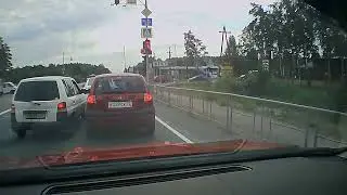 Целый экшин на 4 минуты! 💥 Конфликт на дороге