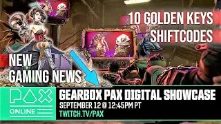 New Borderlands 3 Shift Codes Golden Keys PAX Gaming News 2020