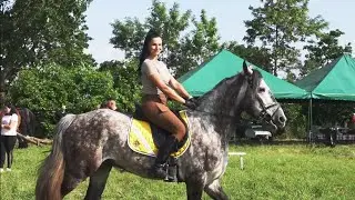 Sexy Girls Riding Horses