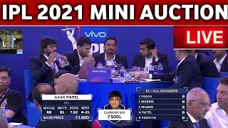 IPL Auction 2021 Live : IPL 2021 Auction Live Telecast Channel Details || IPL Auction Live