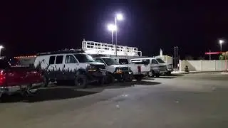 Lifted Van Meet November 2024 Pilot Flying J Truck Stop Camping | 2wd lifted vans & 4x4s