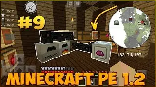 Выживание с модами в Minecraft pe 1.2.10 #9 [Крутые рамки]!