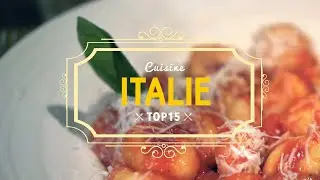 TOP 15 de la cuisine ITALIENNE 🍲 Voyage en Italie