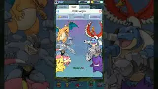 guys I evolve my charmeleon Into charizard 😊😊😊😊😊 in idle arena