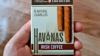 Havanas Irish coffee, неплохие сигариллки однако!
