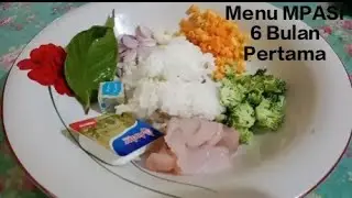 Menu Mpasi hari pertama baby Alishka, yuk lihat bagaimana ekspresi nya pertama kali nya makaan