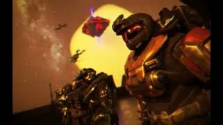 Halo fan CGI - Noble team assemble (justice league style)