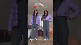 How to crop your jacket perfectly 🧥 Save & subscribe for 