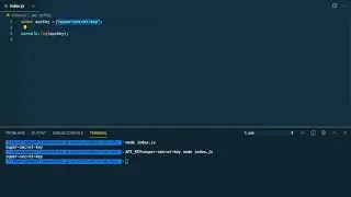 How to handle secrets in Node.JS (environment variables) - codesnacks