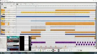 Music Process - Track "Tired Of Being A Mountain"