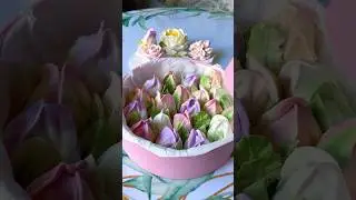 Вкусные и нежные тюльпаны.