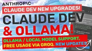 ClaudeDev (Upgraded) : The BEST Coding Agent just got OLLAMA Support, Groq & Other Cool Updates!