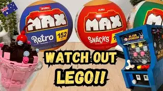 Zuru Max Blocks Mini Builds Blind Boxes Opening and Aussie Review