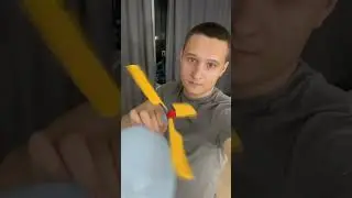 ВЕРТОЛЕТ ИЗ ШАРИКА 🚁🎈 