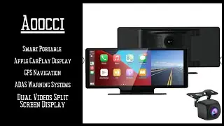 Aoocci V30 Smart Portable Apple CarPlay Display GPS Navigation