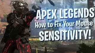 APEX LEGENDS - HOW TO FIX MOUSE SENSITIVITY/MOUSE INPUT DELAY/SLUGGISH MOUSE MOVEMENT