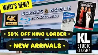 BARNES & NOBLE 4K & BLU-RAY SALES, NEW ARRIVALS, & 50% OFF KINO LORBER
