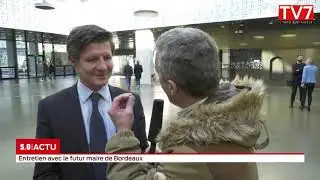 Bordeaux : quelques mots avec le futur maire Nicolas Florian