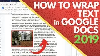 How to Wrap Text in Google Docs