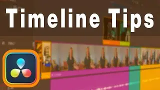 How to move around and zoom the timeline in DaVinci Resolve