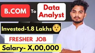 How he cracked a job as Fresher in Power BI | B.Com to Data Analyst😲