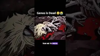 Genos is dead friends 💔😭 || saitama sad moments #anime #shorts #saitama #sad #moments