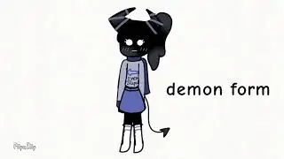 The demon blob (new character)
