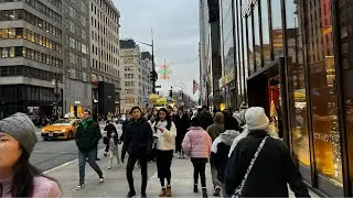 NYC LIVE Exploring Christmas Eve in Manhattan 2023