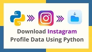 Download Instagram Profile Pictures or Videos using Python | Instaloader Python Library