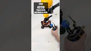 LEGO 42179 Speedbuild | LEGO Planet Earth and Moon in Oribit | Speed Build 42179 LEGO Technic 2024